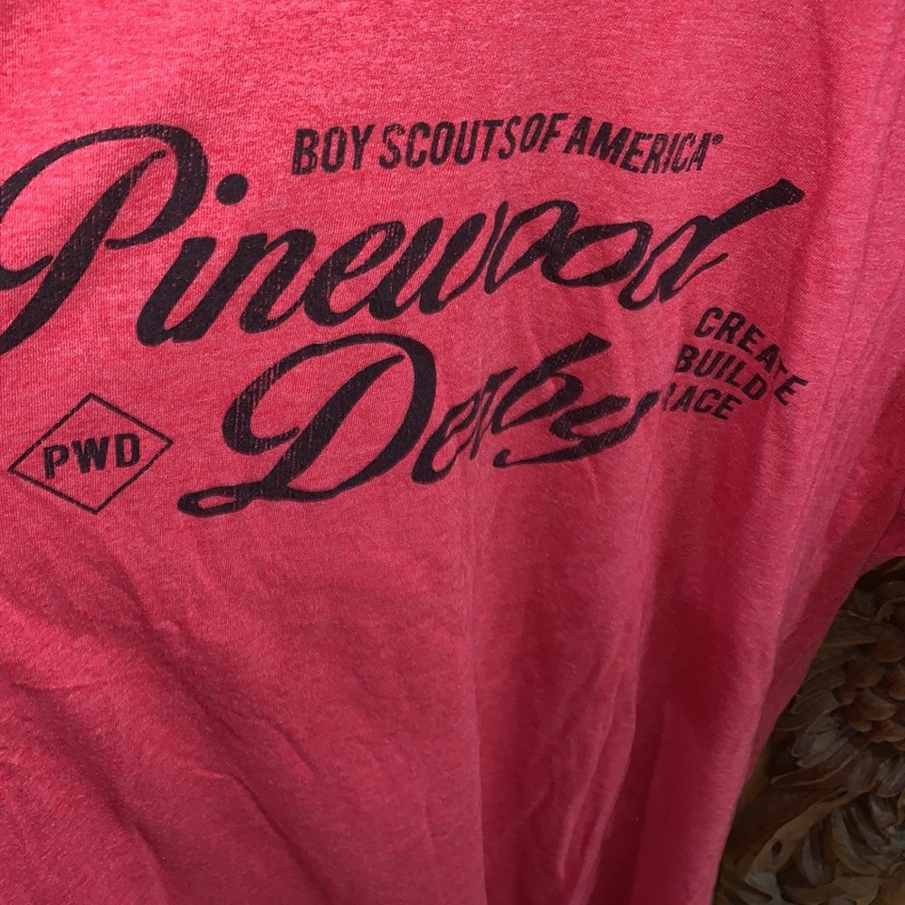 EUC Boys Scouts derby car tee shirt. 2XL - Picture 2 of 3